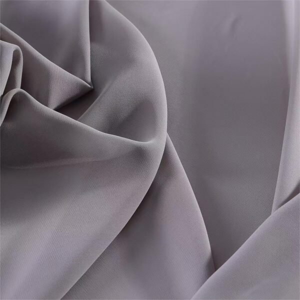 Satin Grey Sheer Curtain