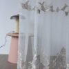 Embroidered Sheer Curtain