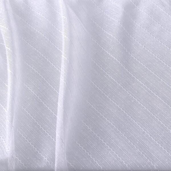 BAMBOO SLUB STRIPE SHEER CURTAIN