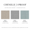 CHENILLE THREE-PROOF CUSTOM SOLID CURTAIN