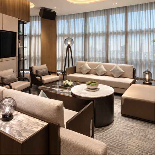 Guangzhou Nansha Jinmao Marriott Hotel Furniture Project