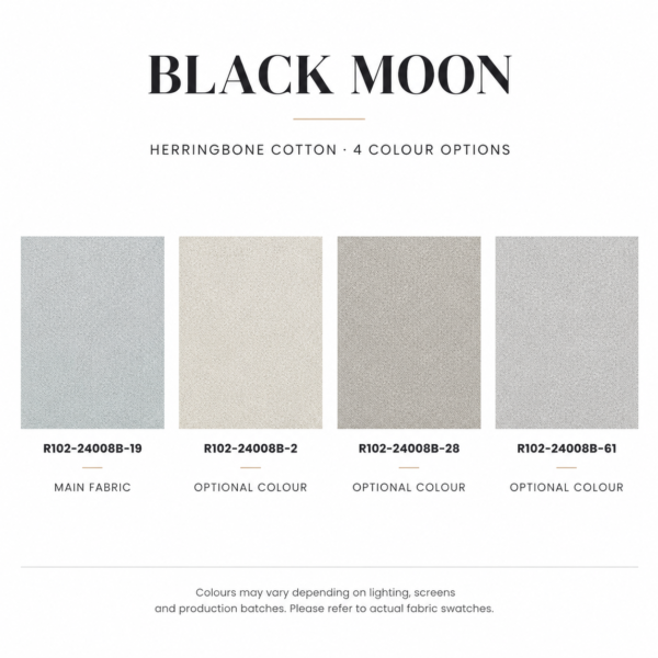 Herringbone Cotton Solid Curtain