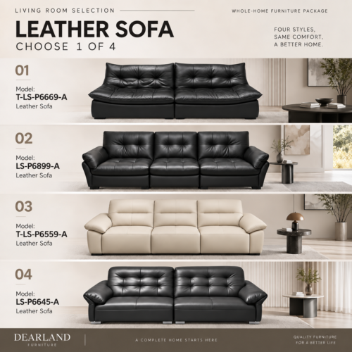 LEATHER SOFA-2