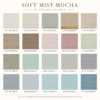 LS-16 HEARTFELT WHEAT VELVET COLLECTION · SOFT MIST MOCHA