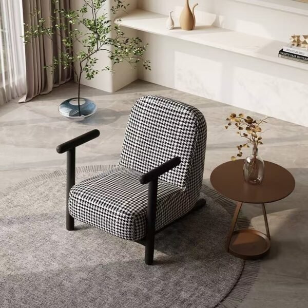 Houndstooth Sled Lounge ChairXY0020