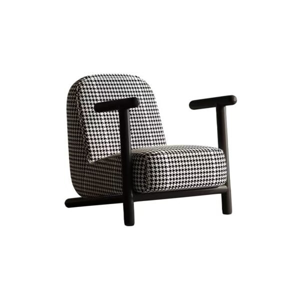 Houndstooth Sled Lounge ChairXY0020