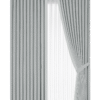 Herringbone Cotton Solid Curtain